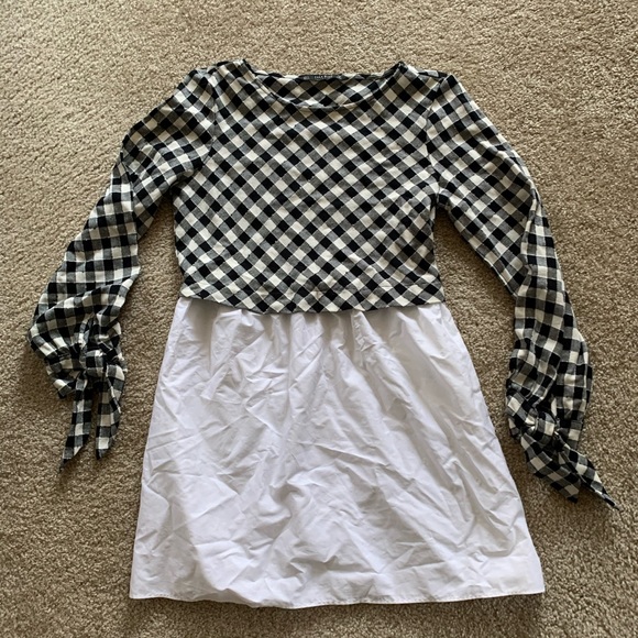 Zara Dresses & Skirts - NWOT Zara Basic Plaid Dress/Tunic